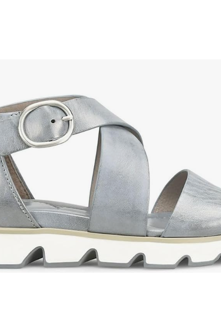 X SOFFT SHOES MACKENNA in ANTHRACITE GREY/BLUE