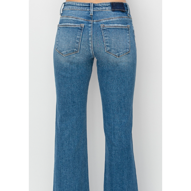 RISEN LOW RISE FLARE 5327 DARK