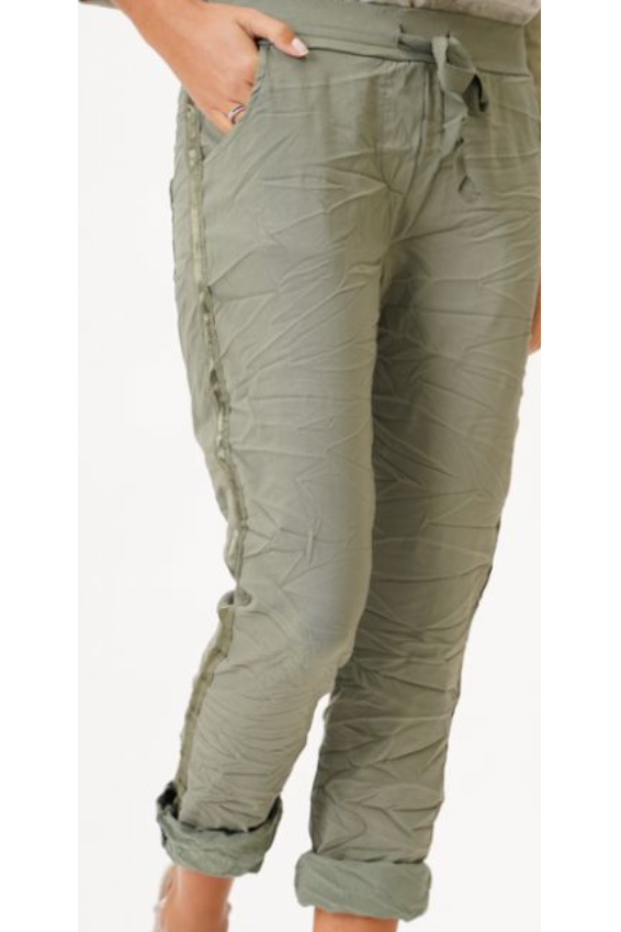MADE IN ITALY LIGHT GREY JEGGING 2120