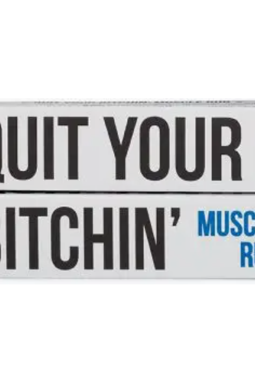 QUIT YOUR BITCHIN' MUSCLE RUB BITCHSTIX