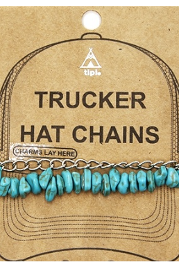 Navajo Western Theme Chain silver turquoise One Size