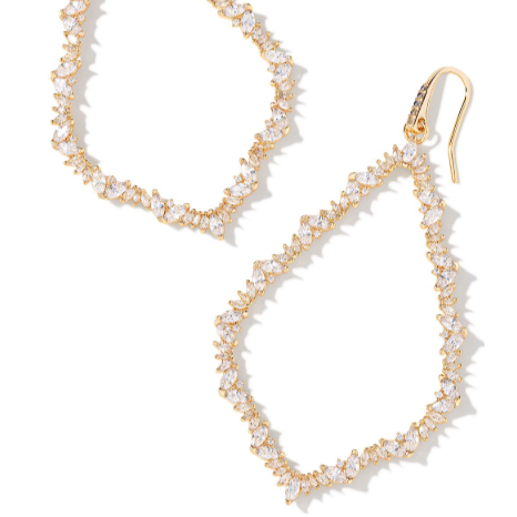 KENDRA SCOTT SOPHEE EARRINGS ~ OPEN FRAME