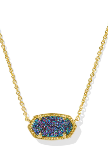 KENDRA SCOTT ELISA SIGNATURE NECKLACES in DRUSY