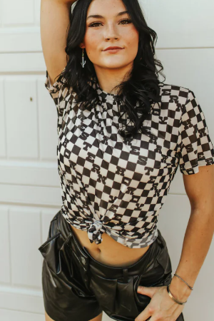 SLANG N BANG SHORT SLEEVE TOP