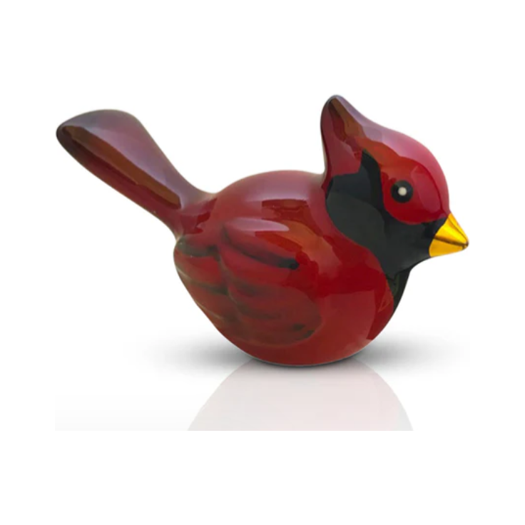 NORA FLEMING winter songbird RED BIRD A 204