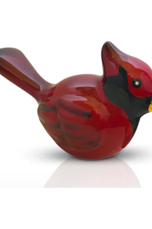 NORA FLEMING winter songbird RED BIRD A 204