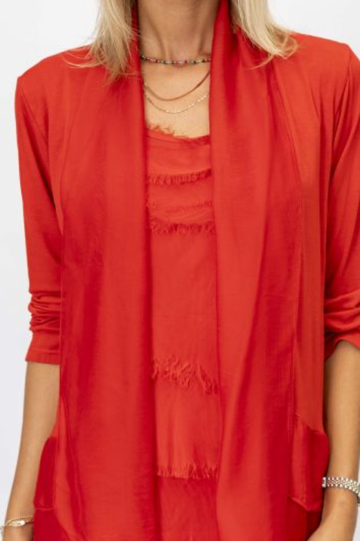 MADE IN ITALY SILK JACKET 7237