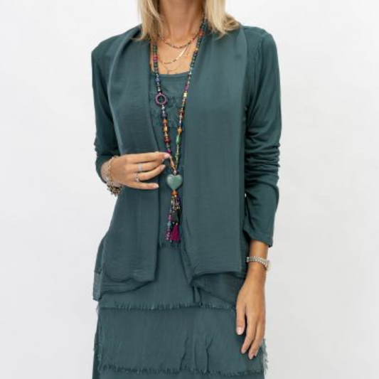 MADE IN ITALY SILK JACKET 7237