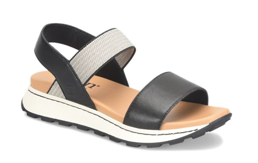Born Mimi in Black Sandal