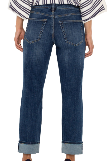 LIVERPOOL JEANS MARLEY GIRLFRIEND CUFFED CH4