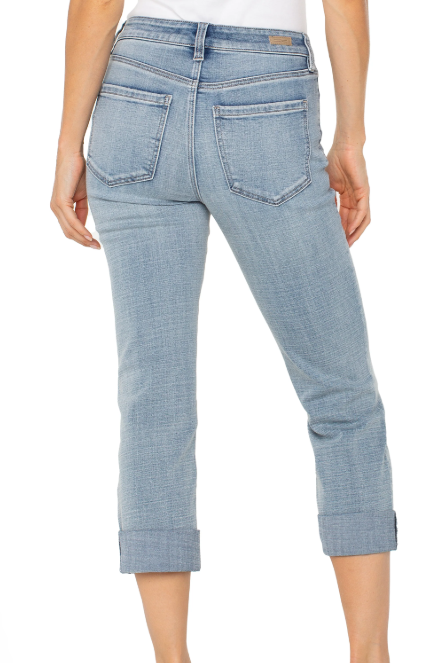 LIVERPOOL JEANS CHARLIE CROP WIDE 24”