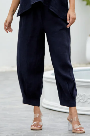 LANTERN PANT in BLACK