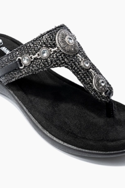 MINNETONKA BRECCA in BLACK