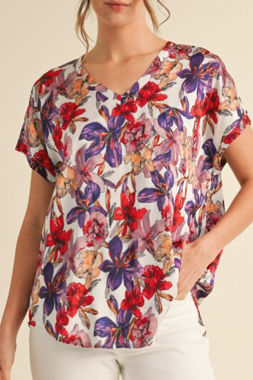 FLORAL TOP