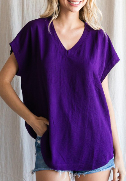 PURPLE TOP