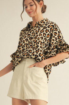 LEOPARD TOP