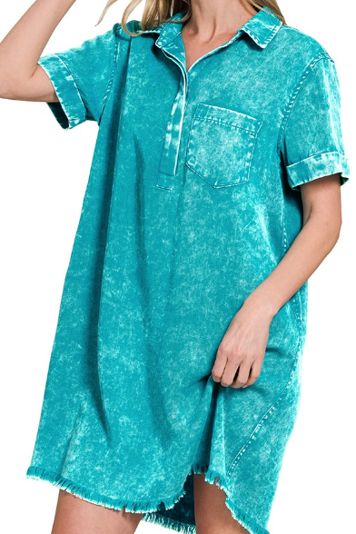 TEAL DRESS 7220 O5.29