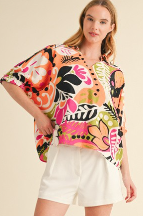 ORANGE MIX TOP