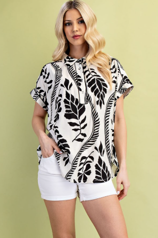 BLACK&WHITE TOP 2161 O7.17BLACK