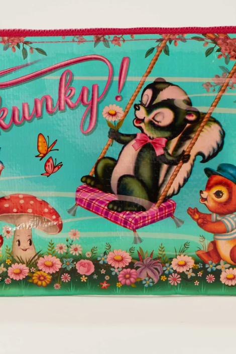 SKUNKY ZIPPER POUCH