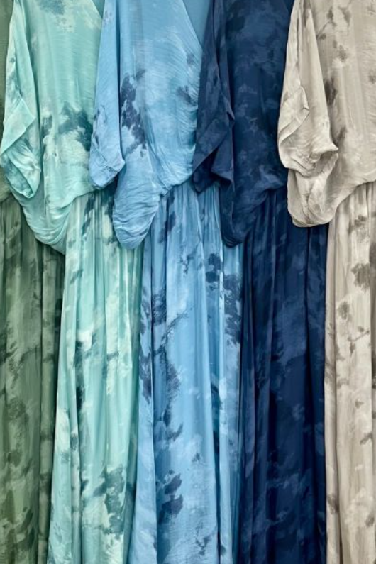 MADE IN ITALY SILK DRESS 22180TD