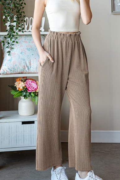 RIB PANT in COCO 6751