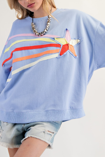 TOP in PERI BLUE w/STAR 70855