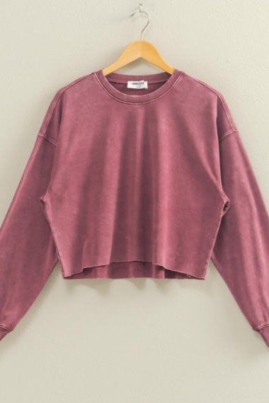 KNIT TOP 901 in 4 COLORS