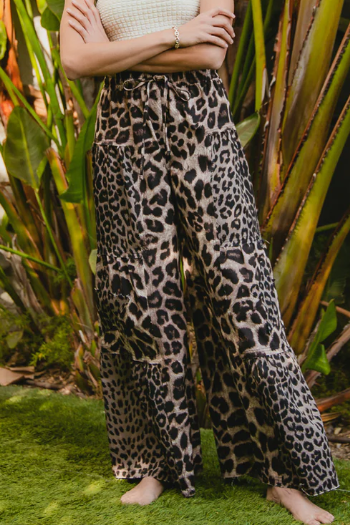 LEOPARD PANTS 1656