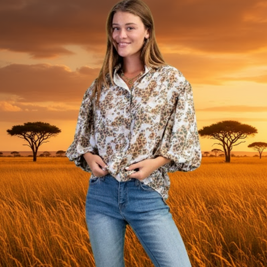 LEOPARD TOP 1538
