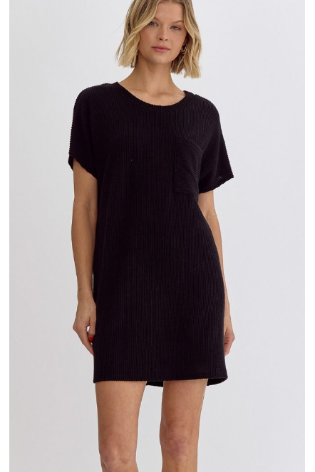 ENTRO DRESS 7001 BLACK