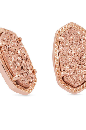 KENDRA SCOTT ELLIE SIGNATURE EARRINGS in DRUSY