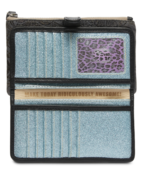 Consuela SLIM WALLET, STEELY 3635