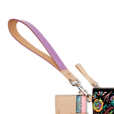 CONSUELA WRISTLET STRAP ONLY, SHINY PURPLE 4598