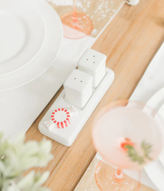 NORA FLEMING SALT & PEPPER PINSTRIPES S9