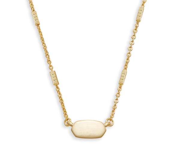 KENDRA SCOTT FERN NECKLACE