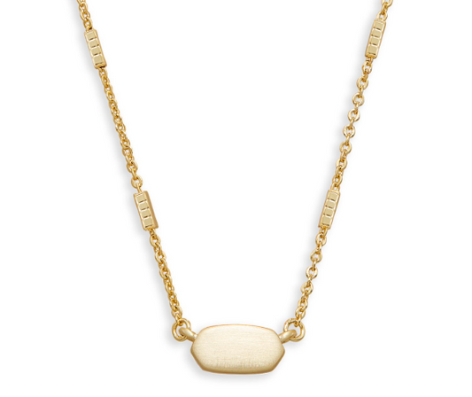 KENDRA SCOTT FERN NECKLACE
