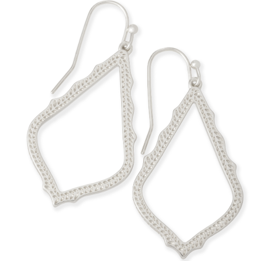 KENDRA SCOTT SOPHIA EARRINGS ~ Silver