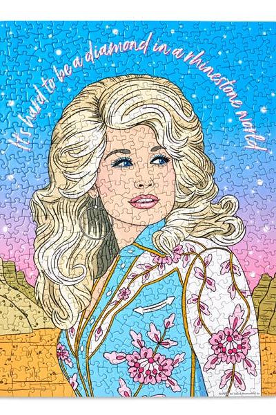 Dolly Cowgirl Diamond Puzzle