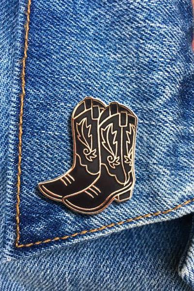 Cowboy Boots Pin