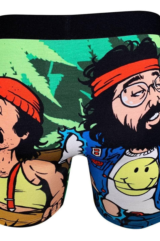 Men's Cheech & Chong On Couch Underwear: Extra Large (Size 38-40)