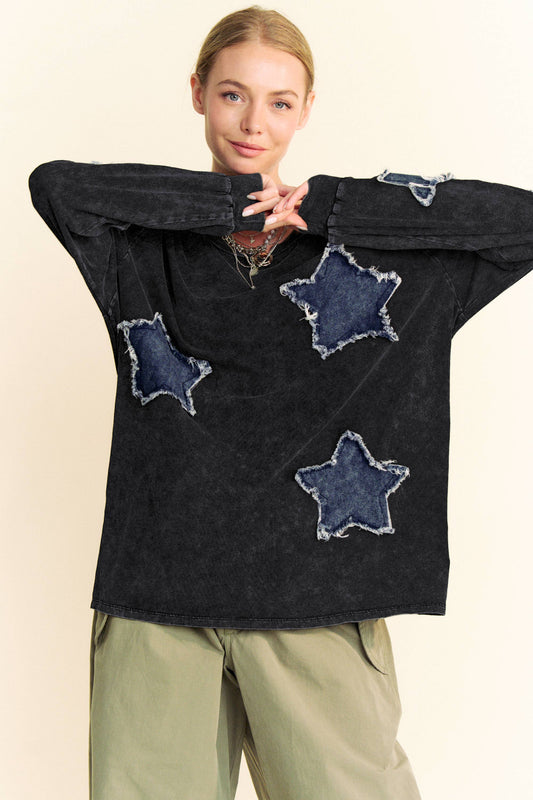 STAR TOP Black