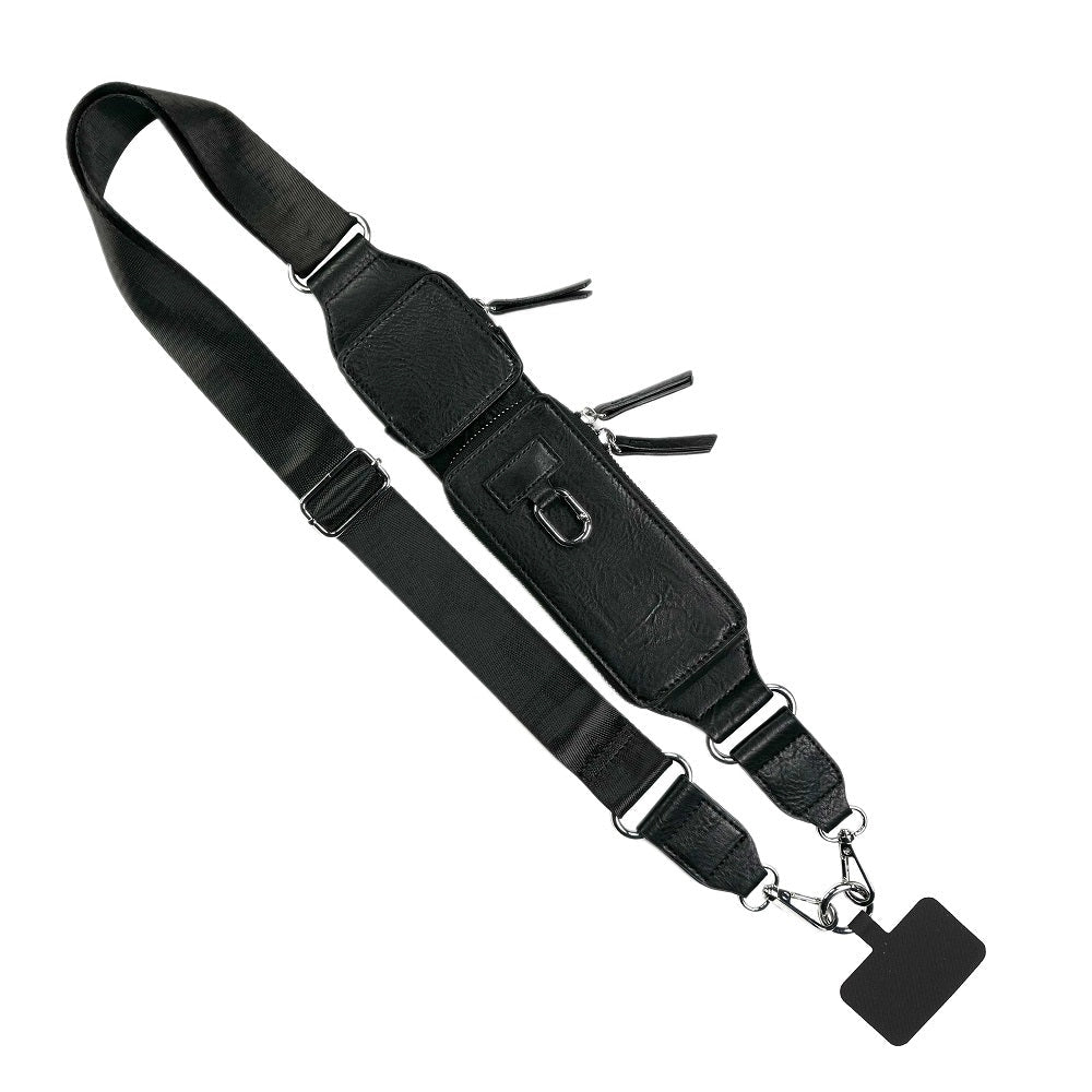 STG Zip & Clip RFID Strap ~ BLACK