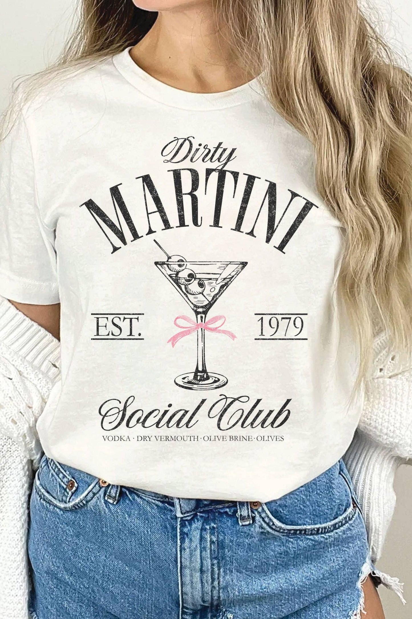 Dirty MARTINI SOCIAL CLUB TEE