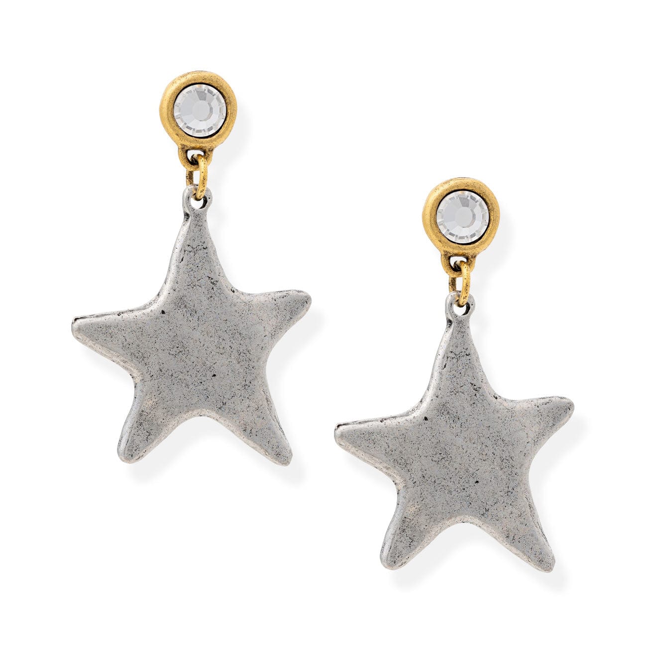 BRACHA STAR SHINE 2TONE EARRINGS 250