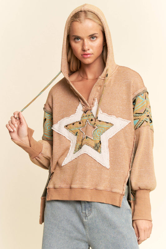 TAN STAR TOP