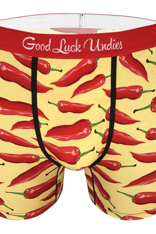 Men's Hot Peppers Underwear: Extra Large (Size 38-40)