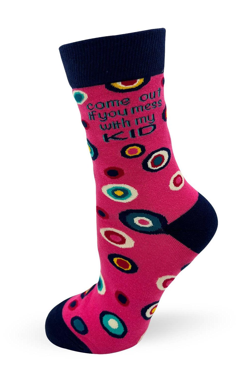 Mom Balls Ladies' Crew Sock