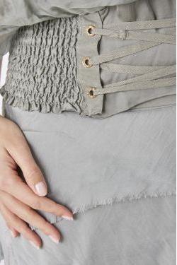 MADE IN ITALY SILK BLOUSE in PINK