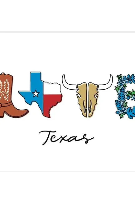 POSTCARD LOVE TEXAS